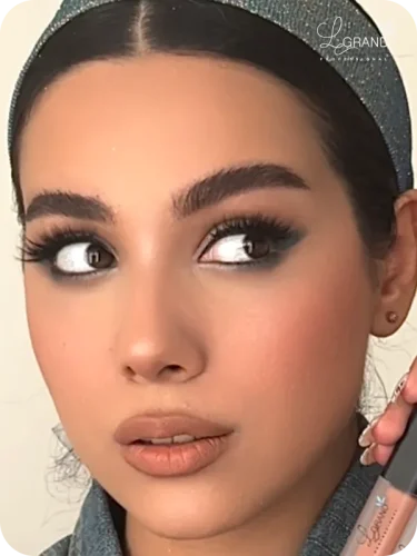 آرایش لایت برای پوست سبزه