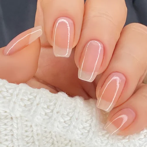 طرح کاشت ناخن لاک شیشه ای 