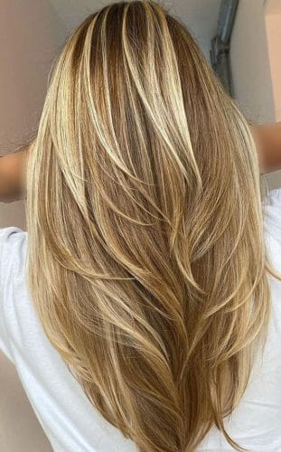 مدل موی کلوش شیب کم 